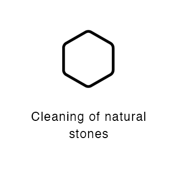 cleaning of natural stones